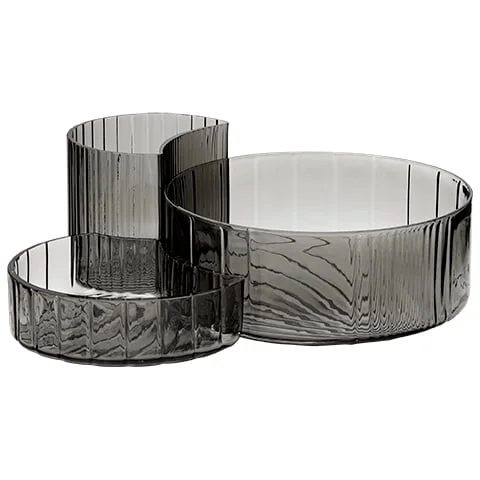 AYTM Concha bowl 3-pack black