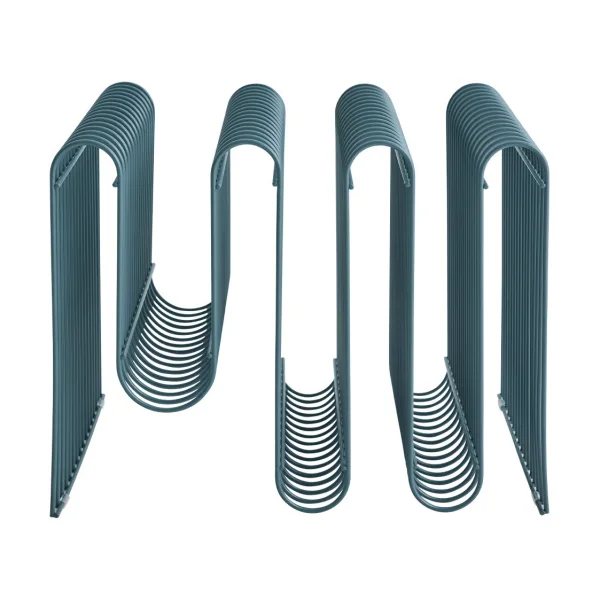 AYTM Curva newspaper stand Dusty blue