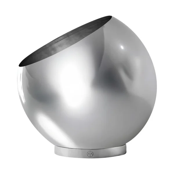 AYTM Globe flowerpot Ø43 cm Silver