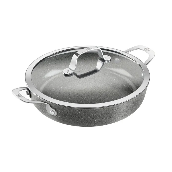 Ballarini Salina Ceramic Granite serving pan with glass lid 28 cm