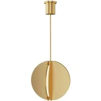Bau Pendant Brass, Light, Small - Andrew Martin