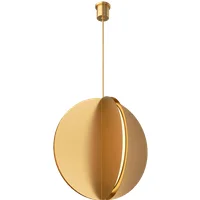 Bau Pendant Natural Brass, Light, Medium - Andrew Martin