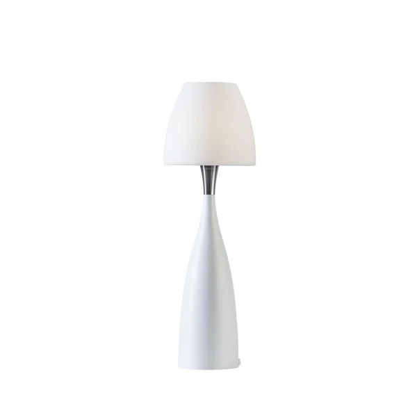 Belid Anemon table lamp, large white opal