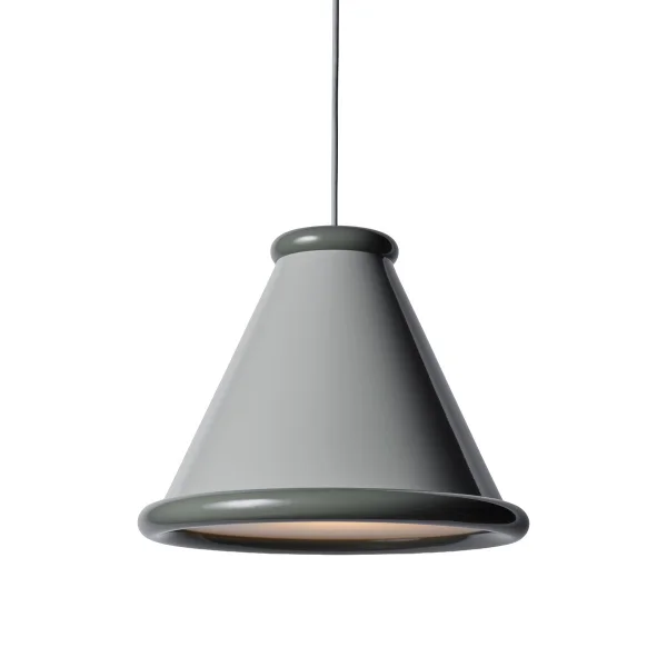 Belid Belle pendant Ø36 cm Pepple grey-moss grey