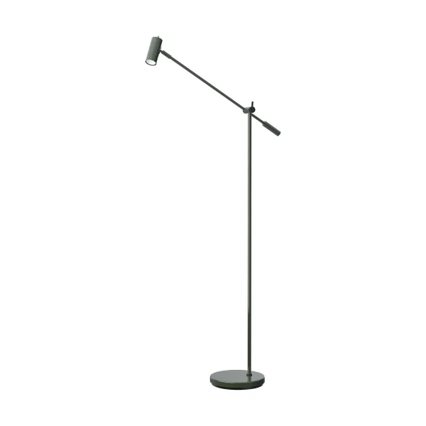 Belid Cato floor lamp 134 cm Blank forest green-matte black