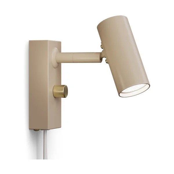 Belid Cato wall lamp Nougat-brass