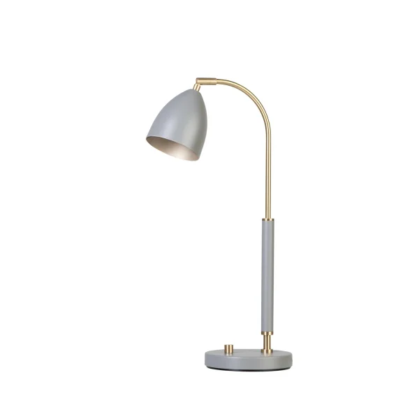 Belid Deluxe table lamp warm grey, brass