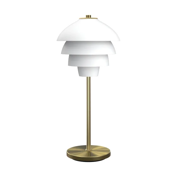 Belid Valencia table lamp 41 cm Matt white - brass