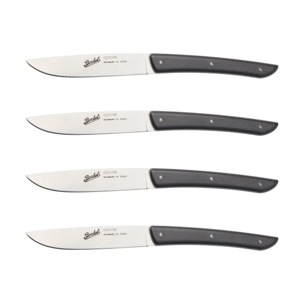 Berkel Color steak knife 4-pack 11 cm Black