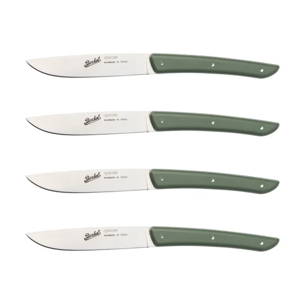 Berkel Color steak knife 4-pack 11 cm Olive Green