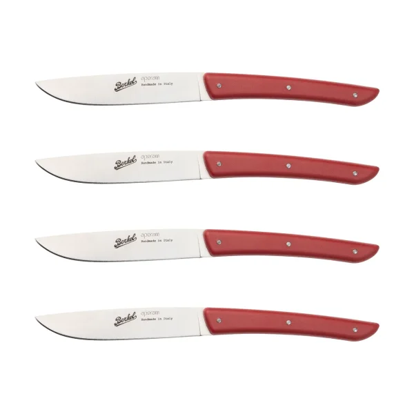 Berkel Color steak knife 4-pack 11 cm Red