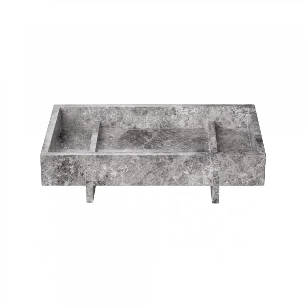 blomus Alegto tray marble 18x30 cm Sharkskin