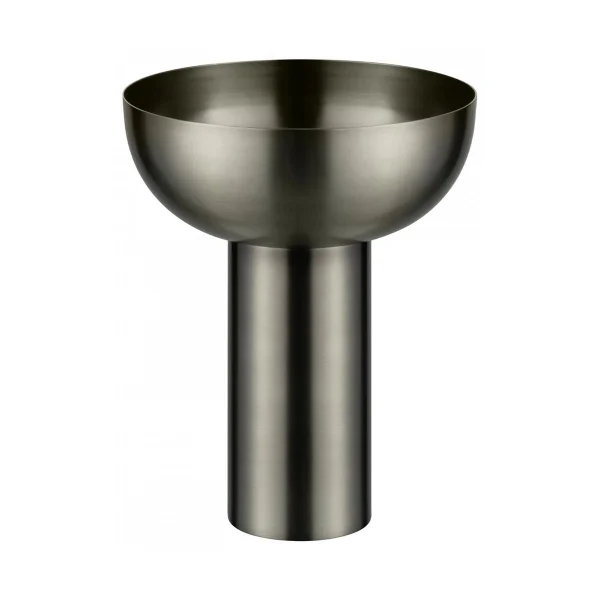 blomus MIYABI hyacinth vase Ø17 cm Burned metal