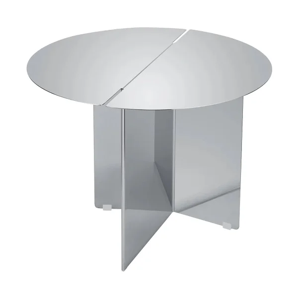 blomus ORU side table M Ø50 cm Polished stainless steel