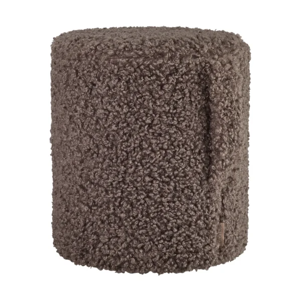 blomus Teddy pouf Espresso, Ø35x40 cm