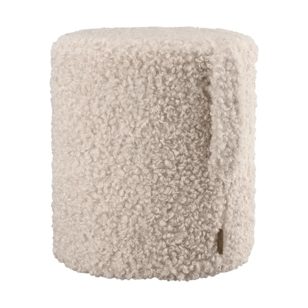 blomus Teddy pouf Moonbeam, Ø35x40 cm