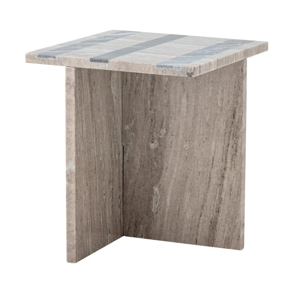 Bloomingville Clea side table Brown marble
