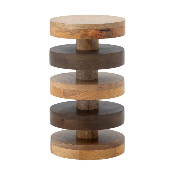 Bloomingville Franka side table Ø25x46 cm Brown