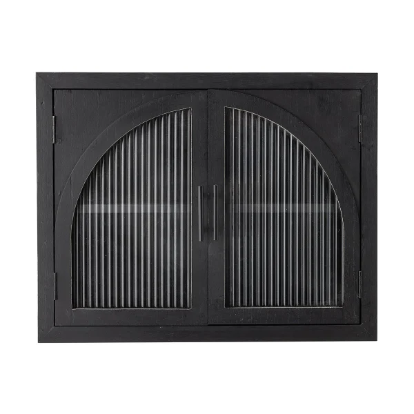 Bloomingville Lario wall cabinet 62x49x23 cm Black pine