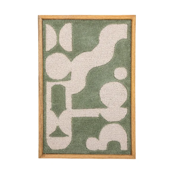 Bloomingville Longton wall decoration 45x65 cm Green