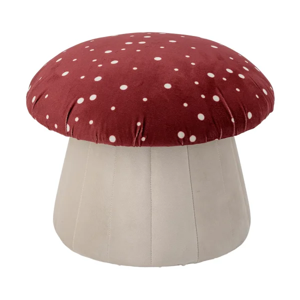 Bloomingville Lue pouf Ø37x30 cm Red