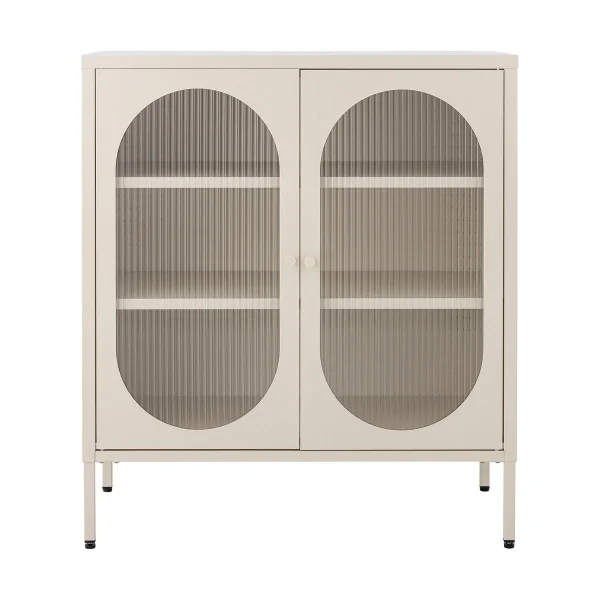Bloomingville Salvo cabinet 80x40x90 cm Nature, metal