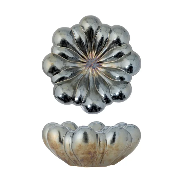 Bloomingville Sheeran bowl Ø31 cm Silver