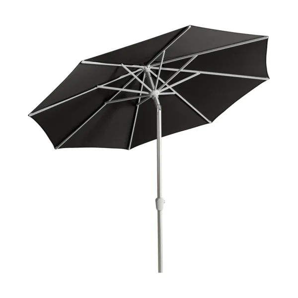 Brafab Abriola parasol Charcoal black, Ø270 cm