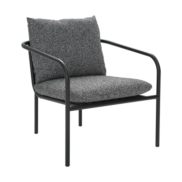 Brafab Bendt armchair Black-teddy ant