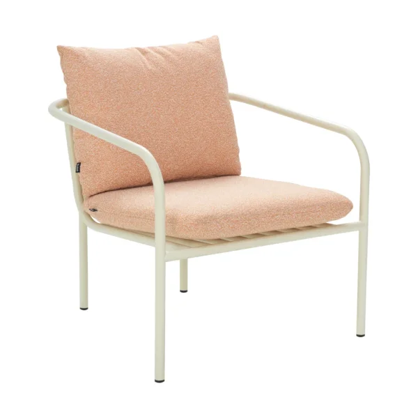Brafab Bendt armchair White-teddy orange