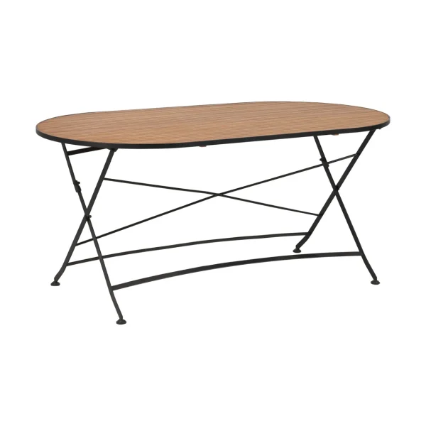 Brafab Brewer dining table Black-teak, 160x85 cm