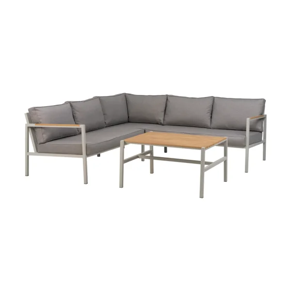 Brafab Cap sofa group Light grey-grey, 5-seater