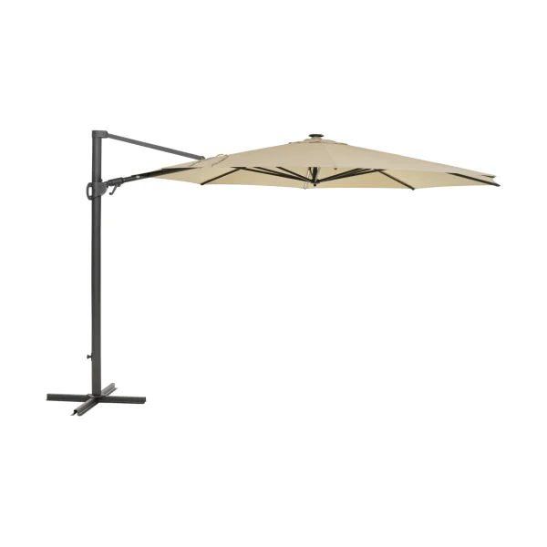 Brafab Cilento parasol Light grey-khaki