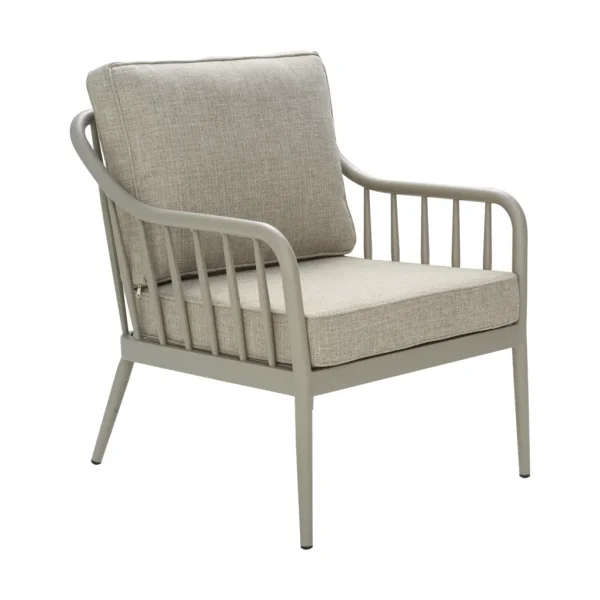 Brafab Coleville armchair Khaki-burlap beige