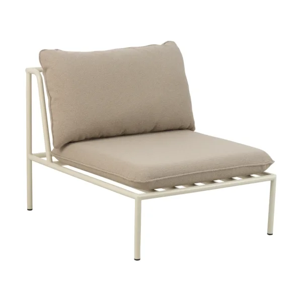 Brafab Collier sofa module Pearl white-teddy beige, middle section