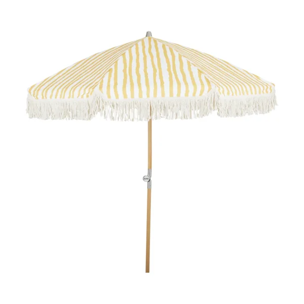 Brafab Gatsby parasol Yellow stripe, Ø185 cm