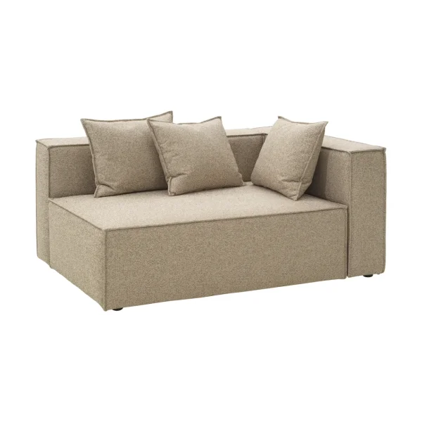 Brafab Muki sofa module Light taupe, left end module