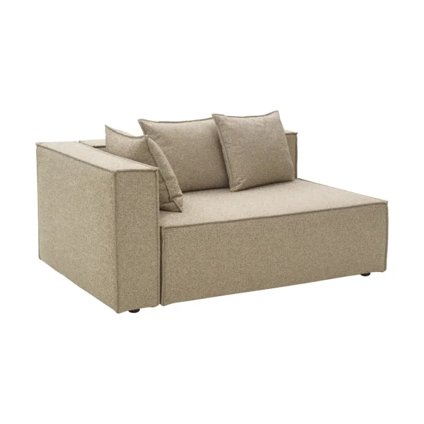 Brafab Muki sofa module Light taupe, right end module