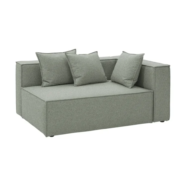 Brafab Muki sofa module Sea green, left end module