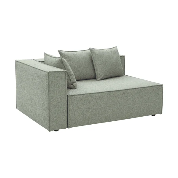 Brafab Muki sofa module Sea green, right end module