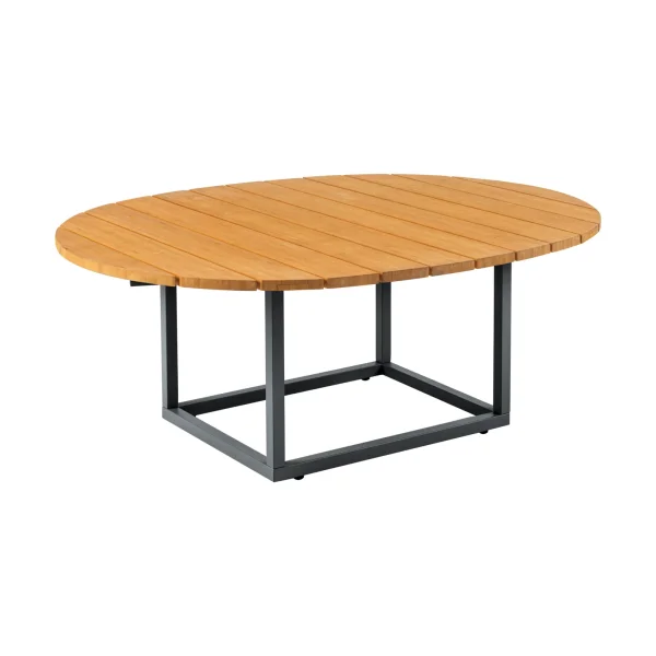 Brafab Olive coffee table Anthracite-bamboo, 110x80 cm