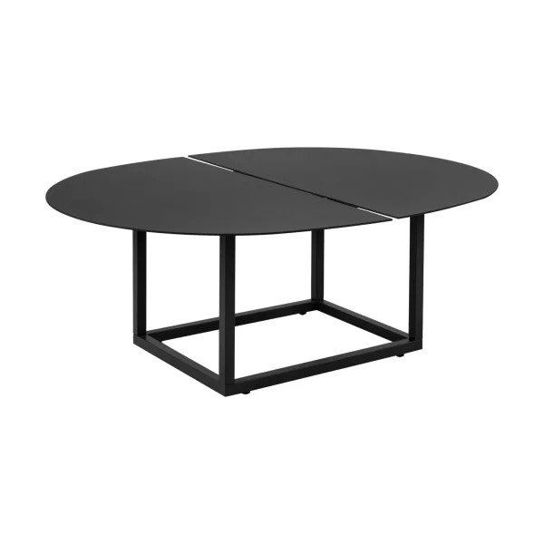 Brafab Olive coffee table Black, 110x80 cm