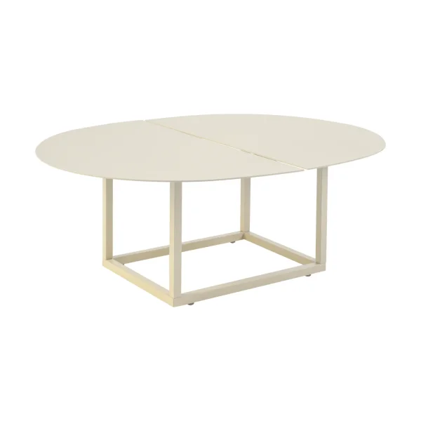 Brafab Olive coffee table Pearl white, 110x80 cm