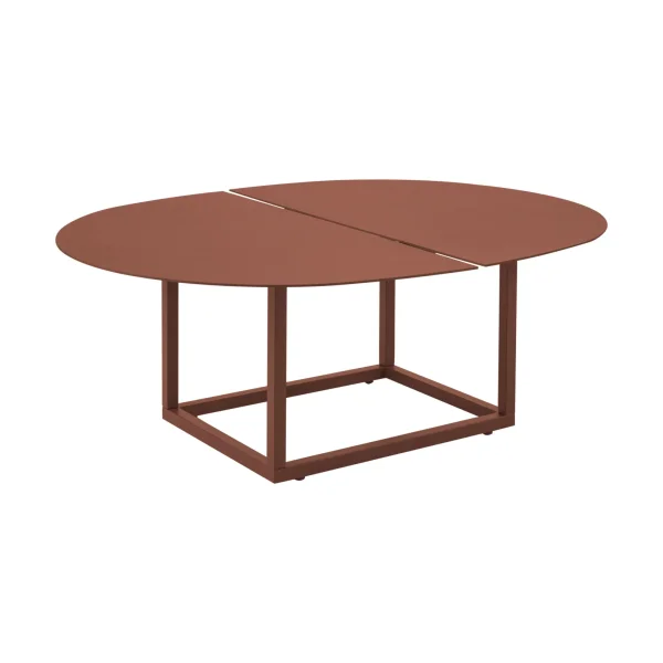 Brafab Olive coffee table Zin red, 110x80 cm