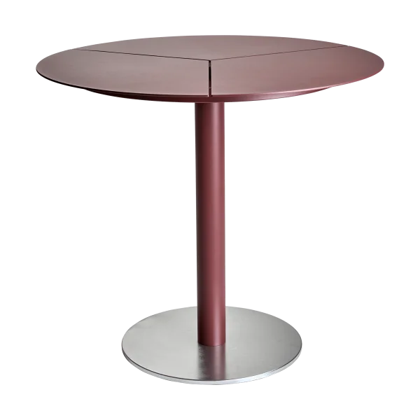 Brafab Peace Bistro café table Ø80 cm Zin red