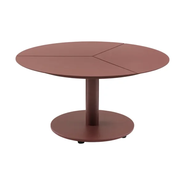 Brafab Peace coffee table Zin red, Ø80x46 cm