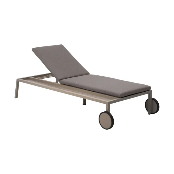 Brafab Samvaro chaise lounge 218x92 cm Khaki-soft dawn