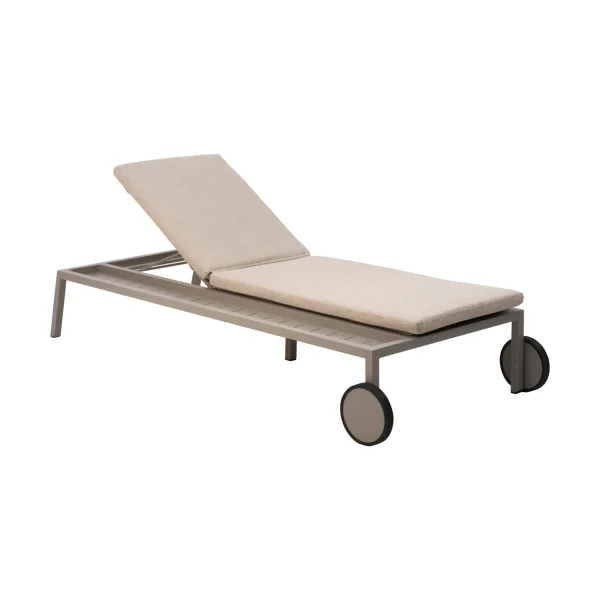 Brafab Samvaro chaise lounge 218x92 cm Khaki