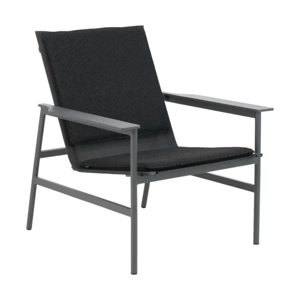 Brafab Soro lounge armchair Anthracite-teddy black