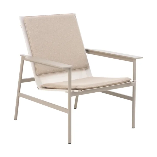 Brafab Soro lounge armchair Khaki-teddy beige